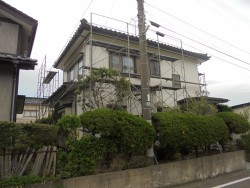 瓦棟積替え・締め直し工事前