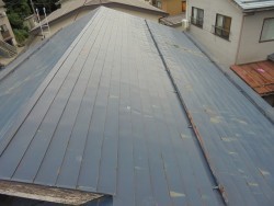 屋根錆び調査