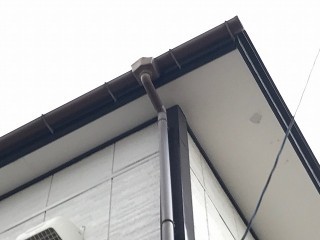 雨樋修理完了