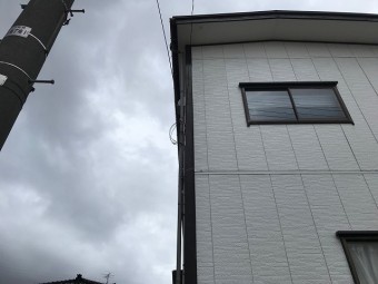 竪樋修理完了