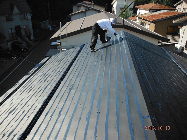 屋根塗装2