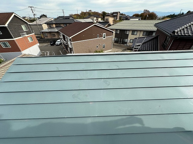 屋根葺き替え前
