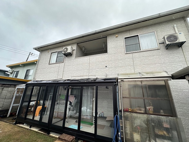 建物全体とサンルーム